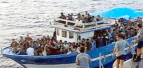 Refugee Boat